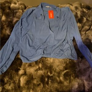 Chic Blue Blouse by Oxxo